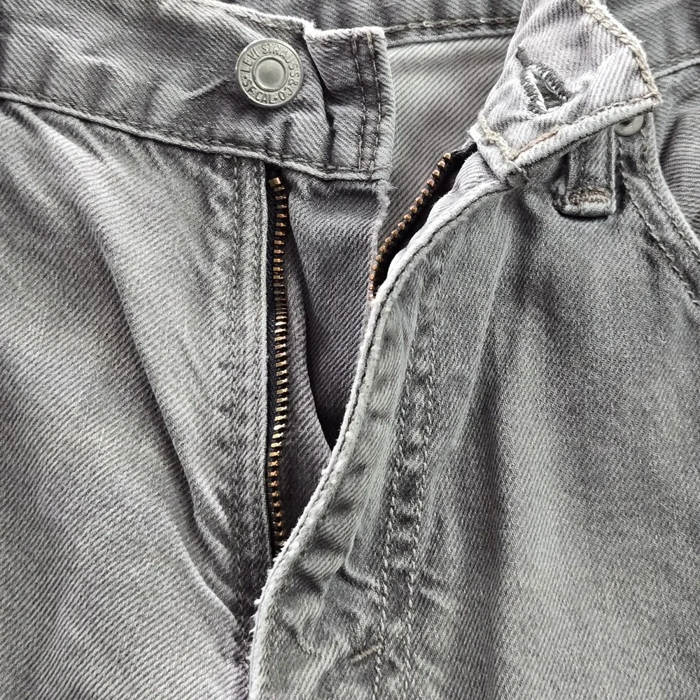Levi's 569 Men Jeans 33X30 Gray Denim Loose Straight‎ 26